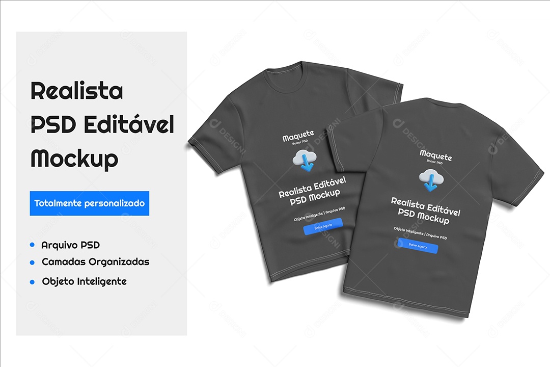 Mockup de Camisa PSD Editável