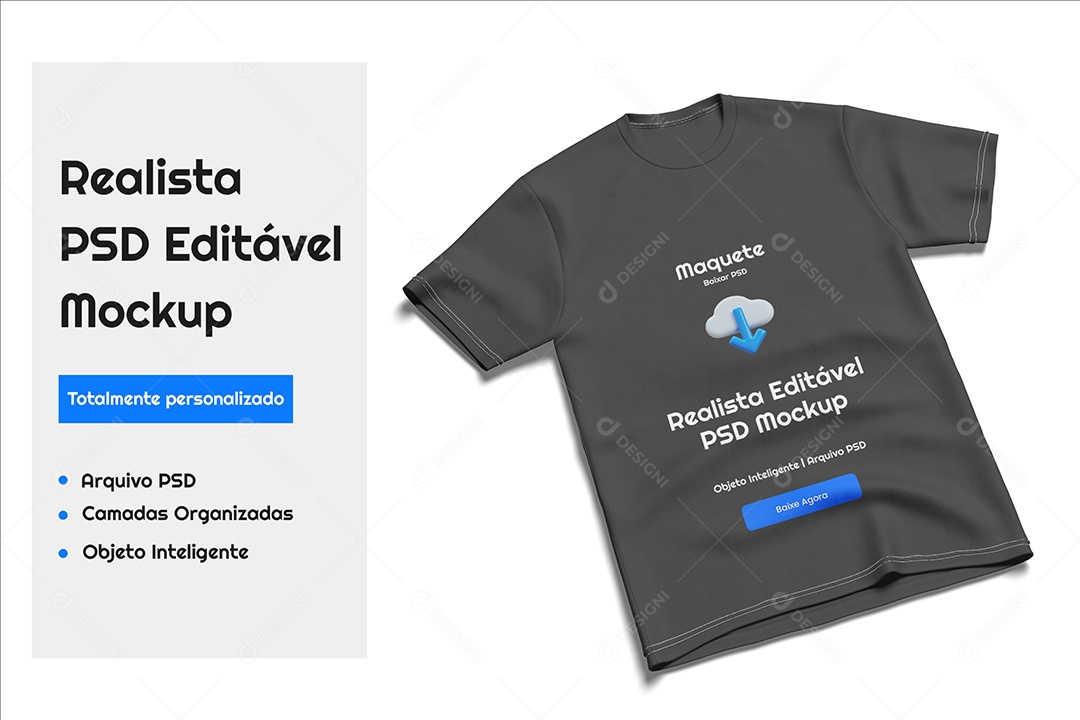 Mockup de Camisa PSD Editável