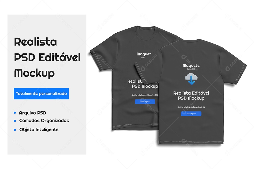 Mockup de Camisa PSD Editável