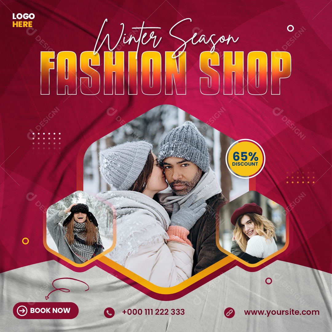 Loja de Moda Nova Temporada Social Media PSD Editável