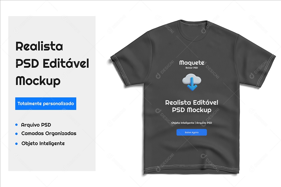 Mockup de Camisa PSD Editável