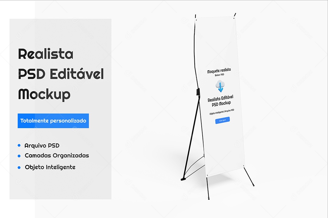 Banner Mockup PSD Editável