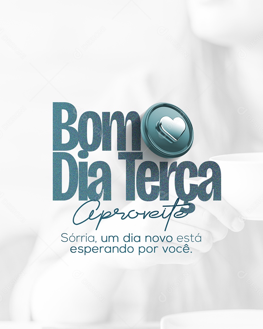 Bom Dia Terça Feira Social Media PSD Editável
