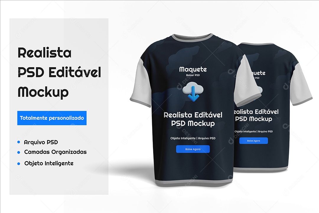 Mockup de Camisas PSD Editável