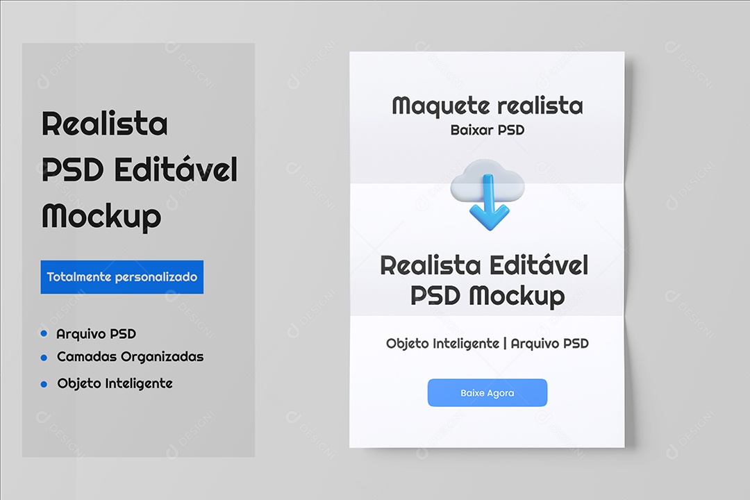 Folhetos Mockup PSD