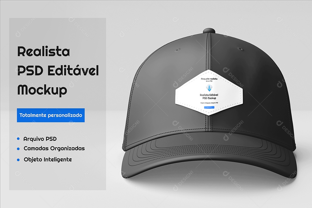 Mockup de Boné PSD Editável