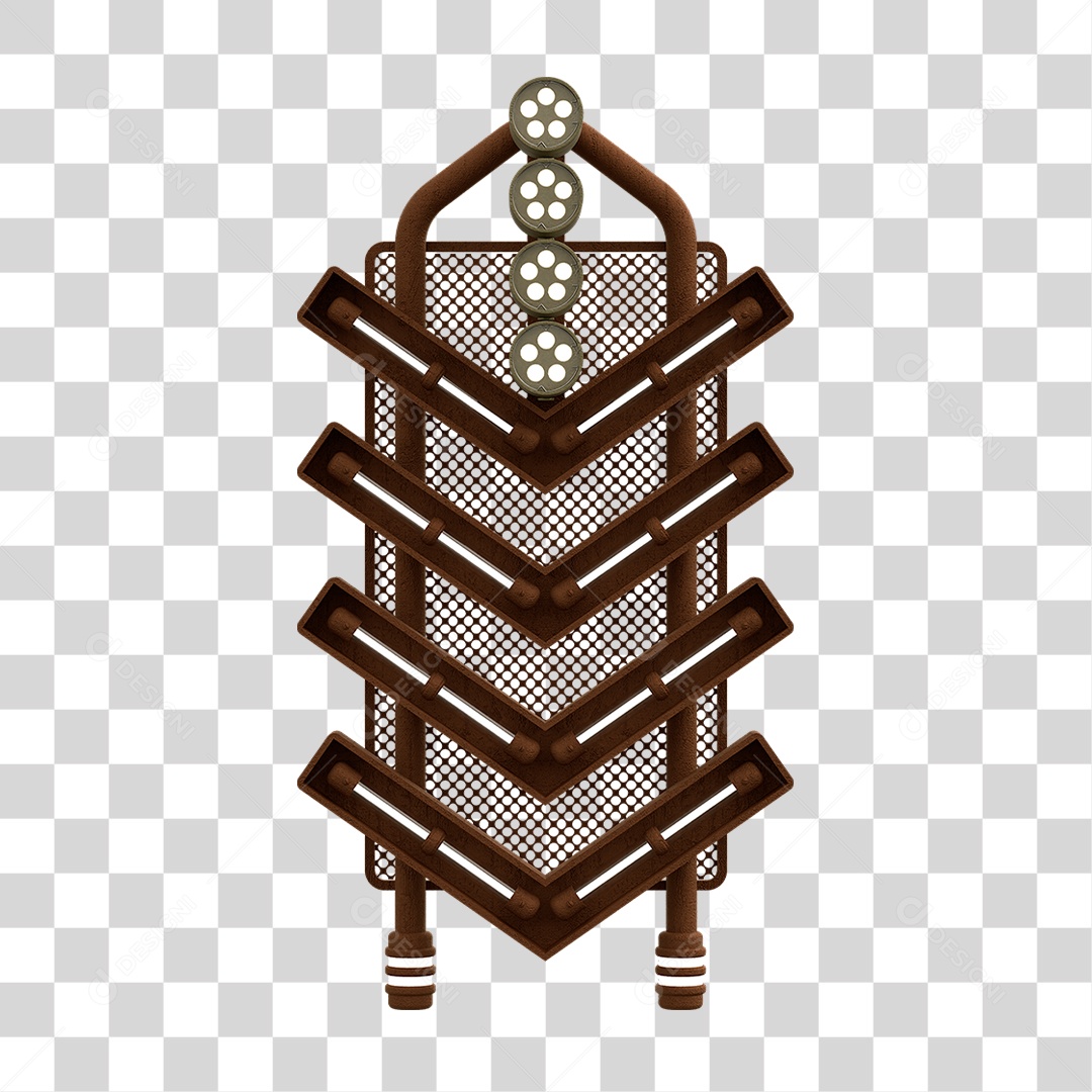 Placa Seta com Neon PNG Transparente