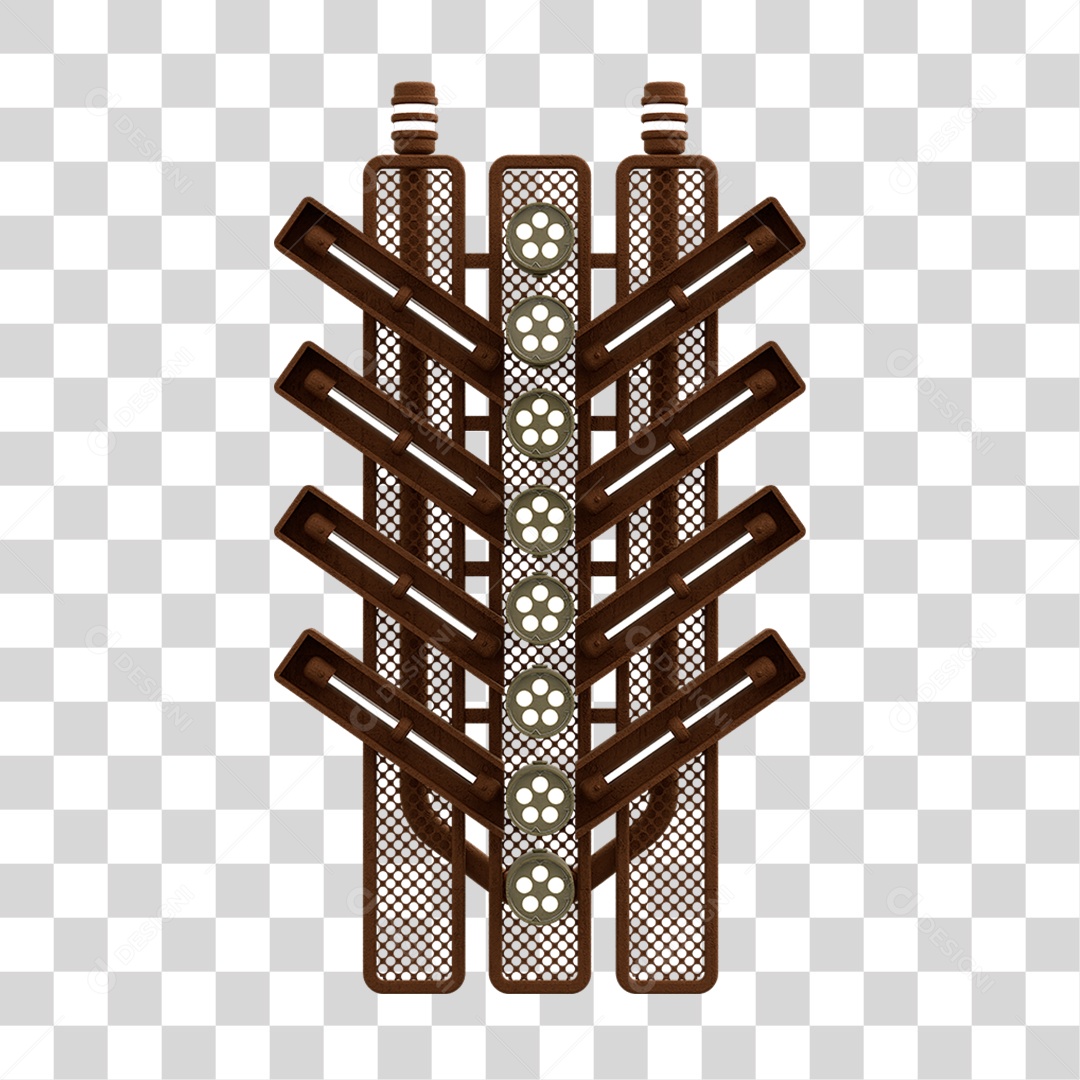 Placa Seta com Neon PNG Transparente