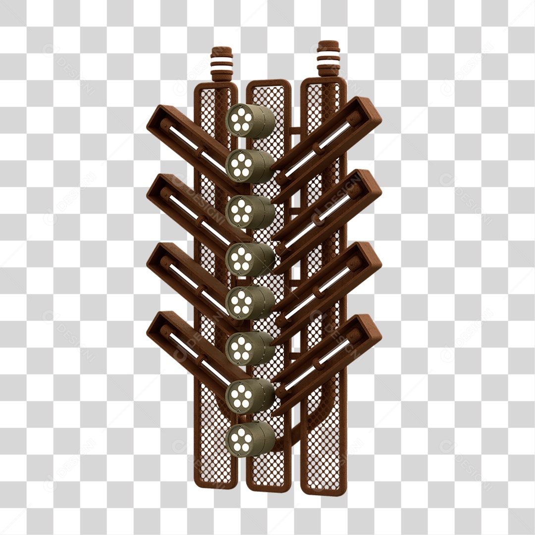 Placa Seta com Neon PNG Transparente