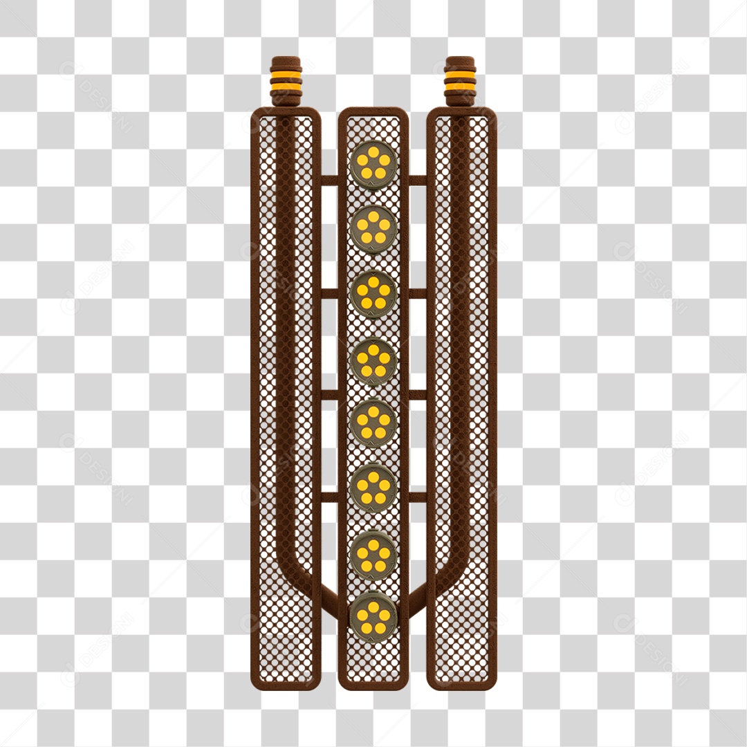 Placa Seta com Neon PNG Transparente