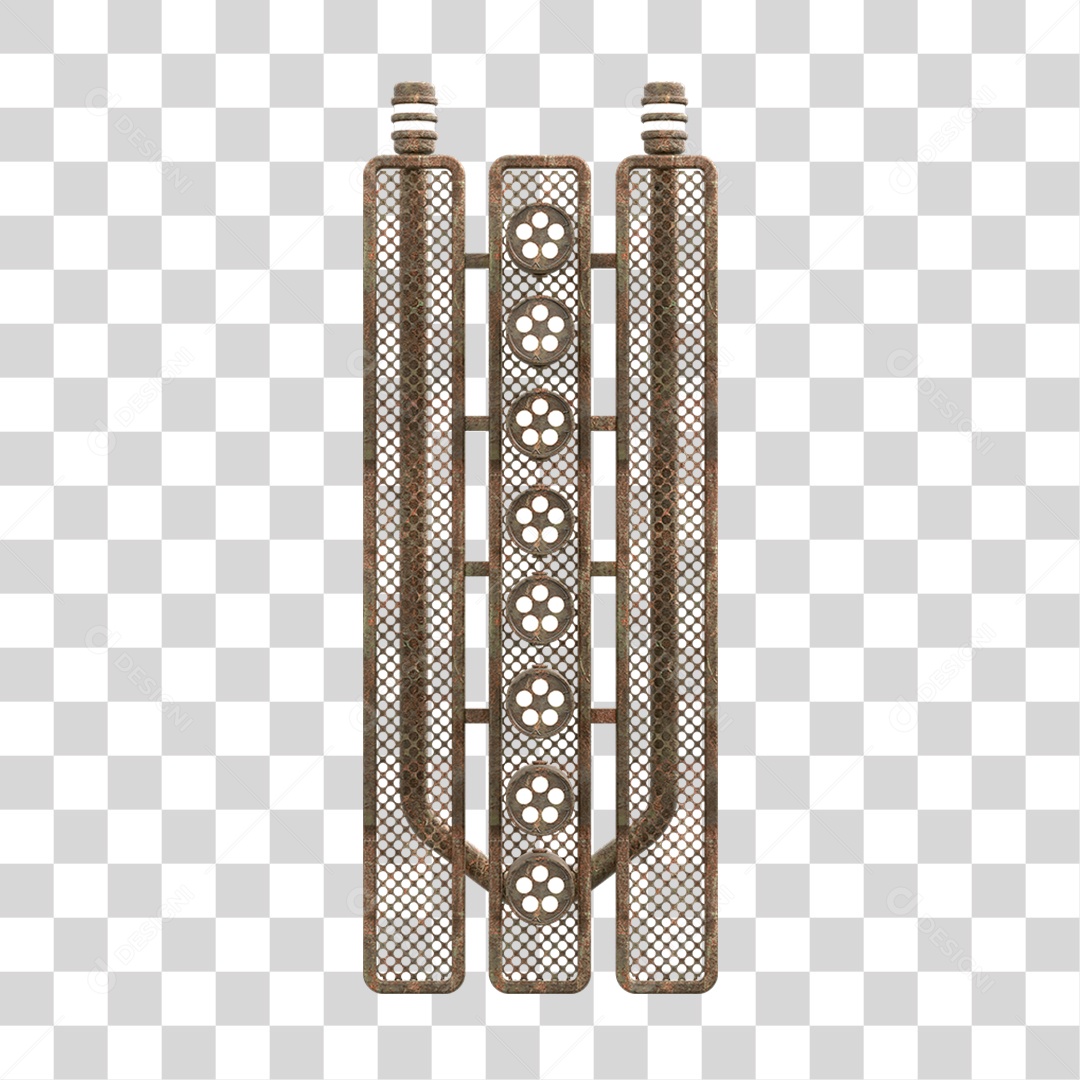 Placa Seta com Neon PNG Transparente