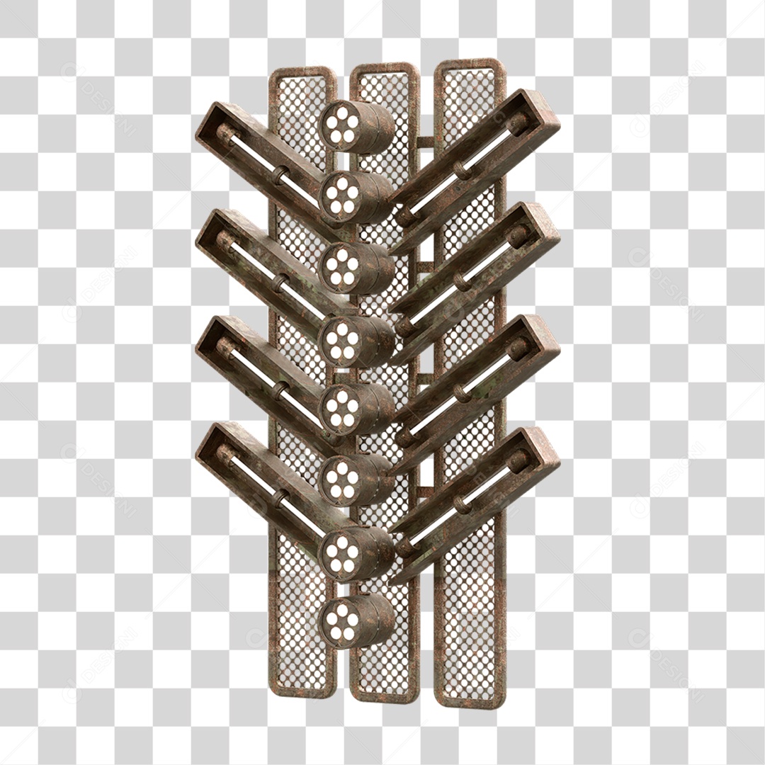 Arrow Plate with Neon Transparent PNG