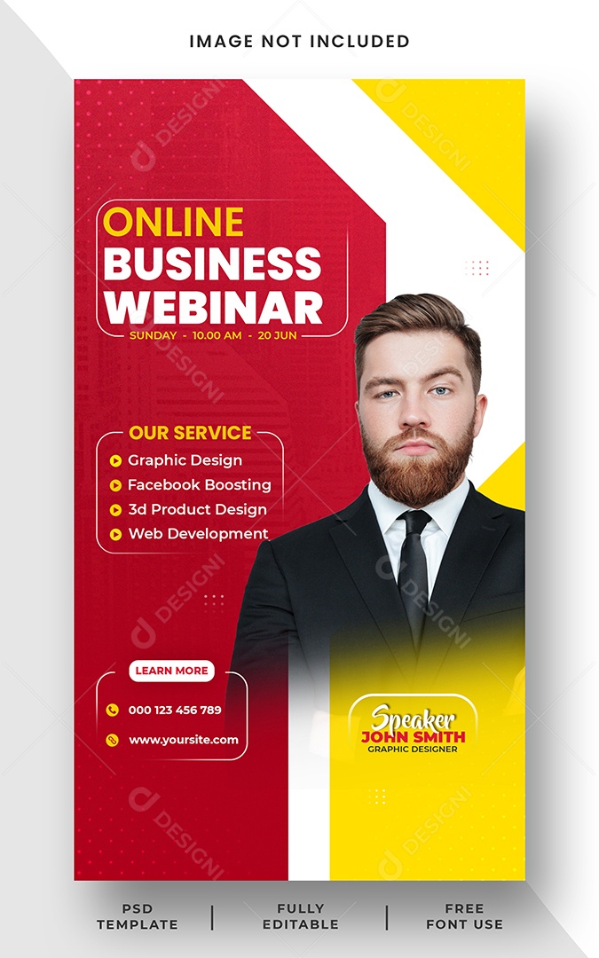 Agência de Negócios Social Media PSD Editável