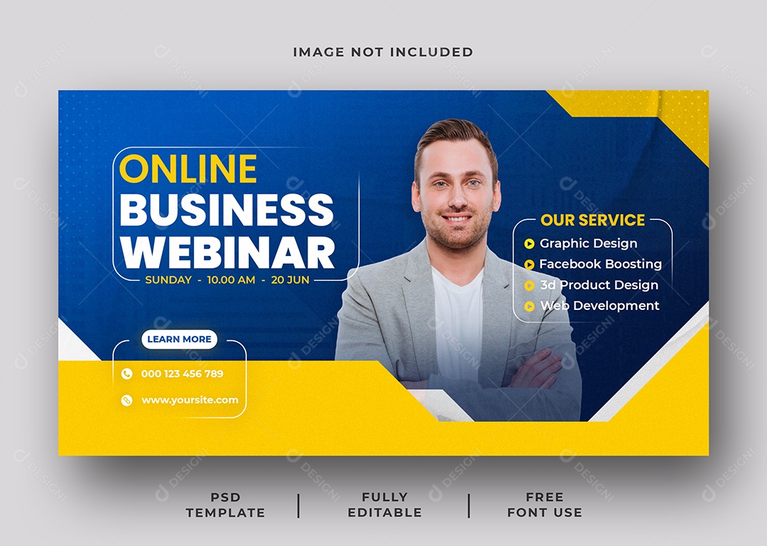 Agência de Negócios Social Media PSD Editável