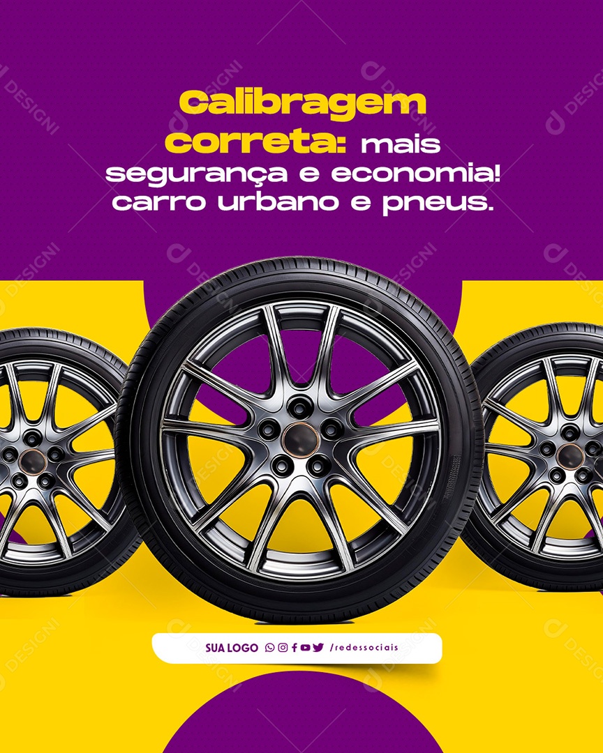 Oficina Mecânica Manutenção Social Media PSD Editável