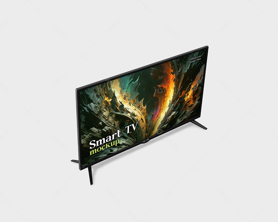 Mockup Smart TV PSD Editável