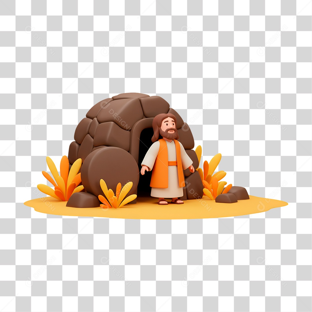 Jesus cristo ressuscitado 3D