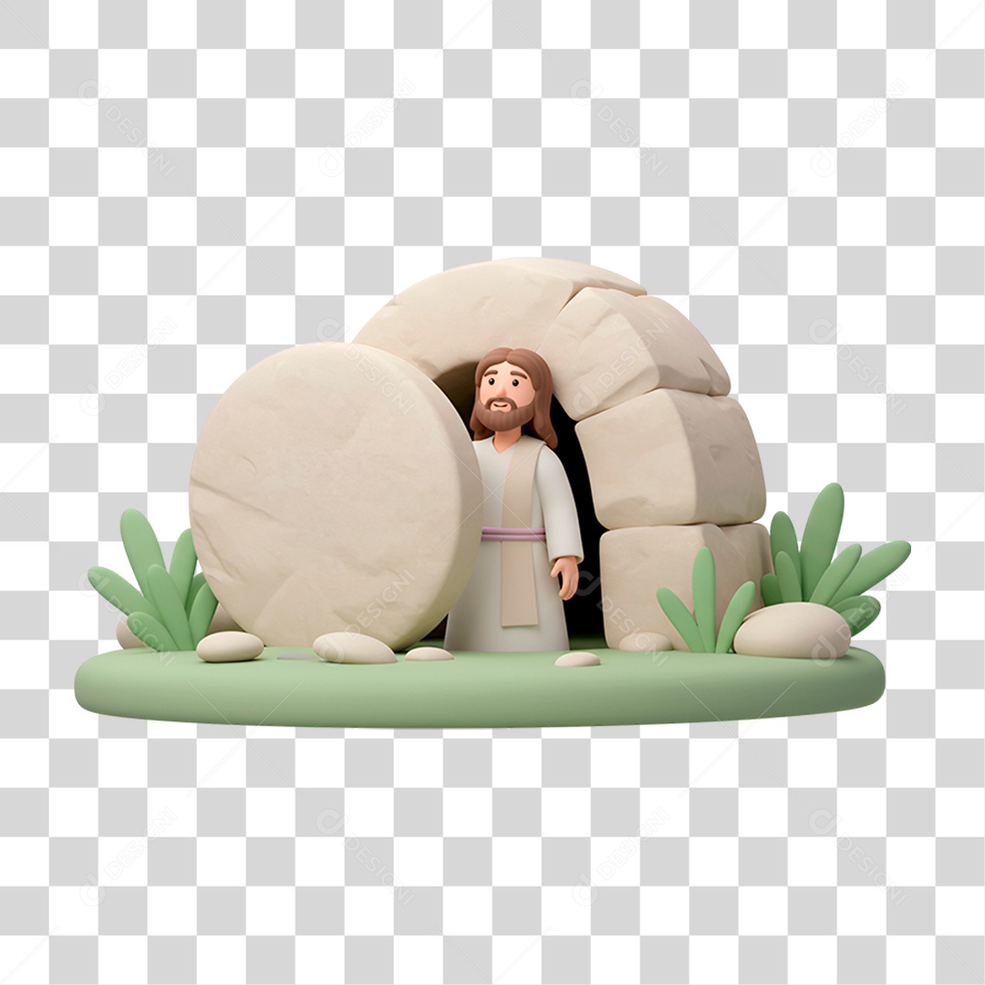 Jesus cristo ressuscitado 3D