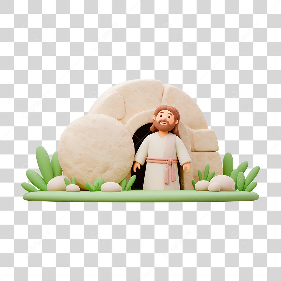 Jesus cristo ressuscitado 3D