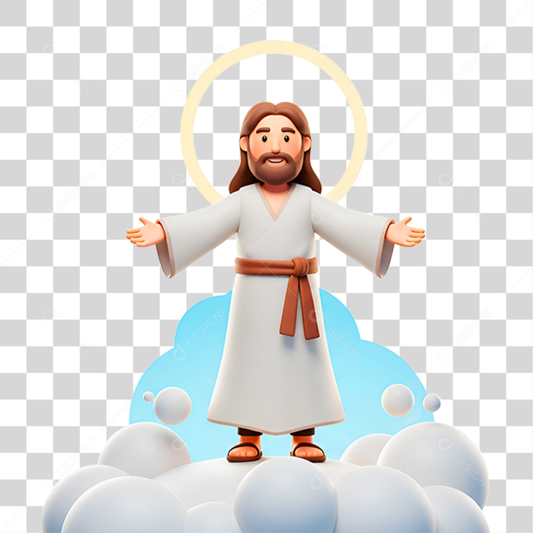 Jesus cristo ressuscitado 3D