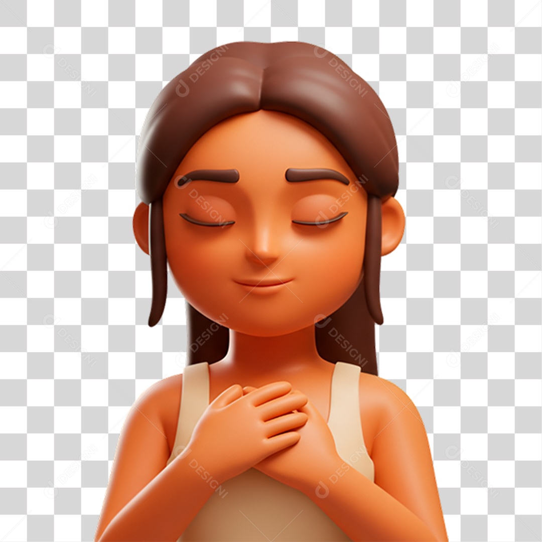 Mulher orando cristã rezando