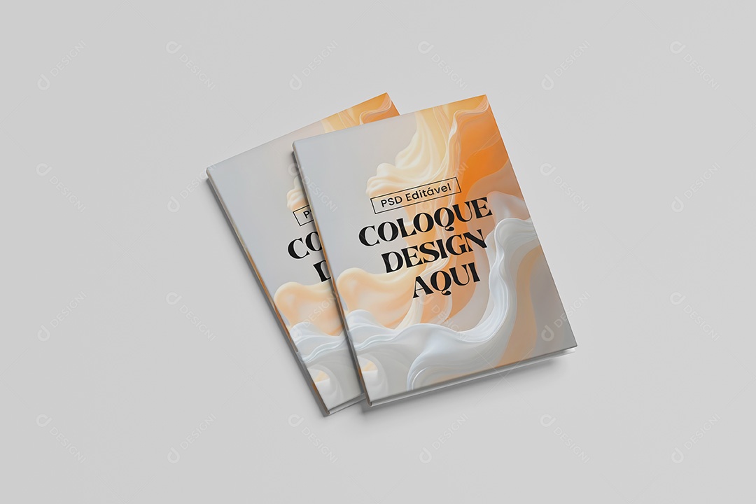 Mockup de Livros PSD Editável