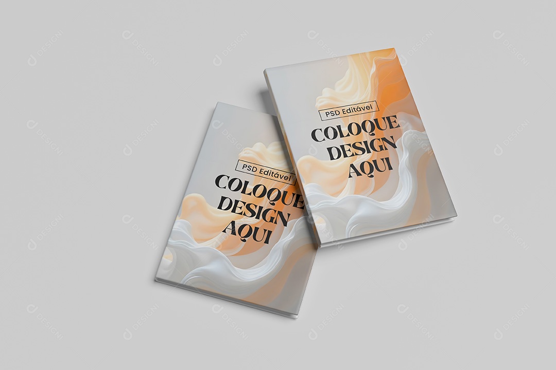 Mockup de Livros PSD Editável