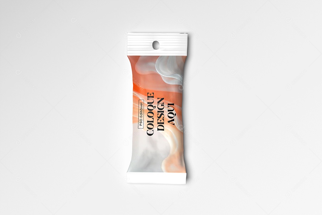 Mockup Embalagem de Doces PSD Editável