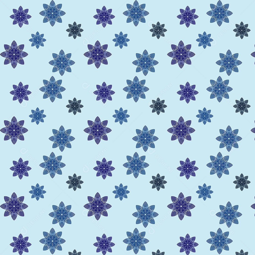 Padrão Floral ilustração Vetor EPS