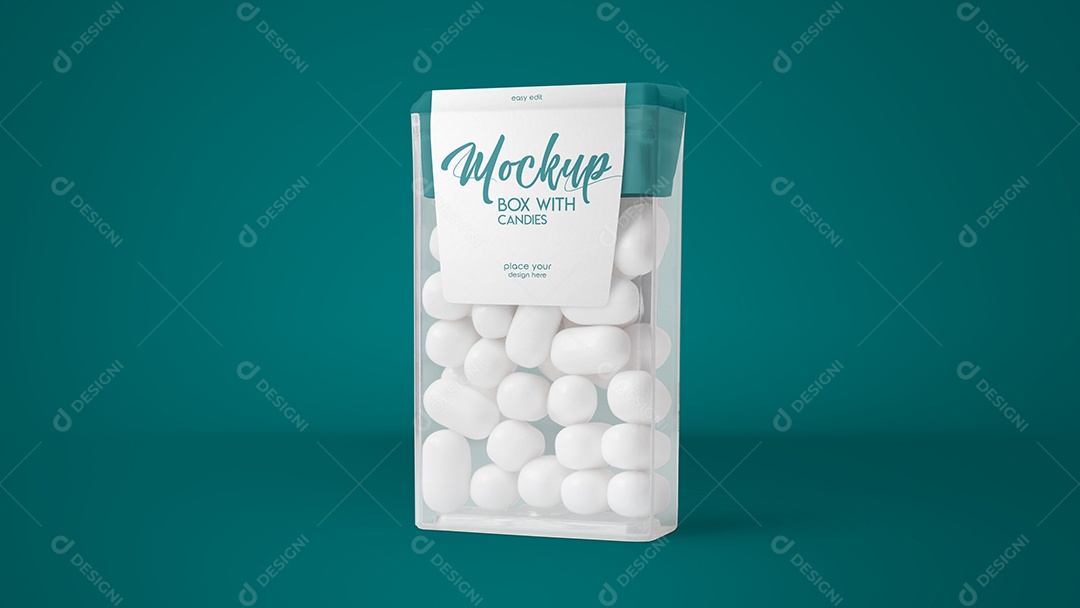 Mockup de VIdro Balinha PSD Editável