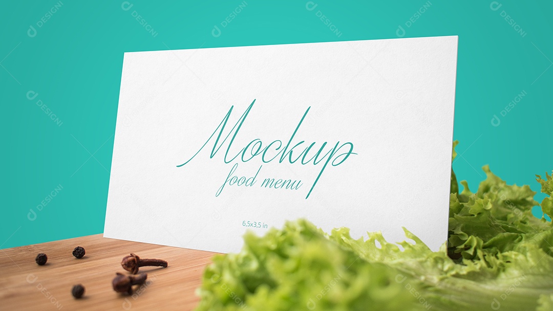 Placa de Divulgação Mockup PSD Editável