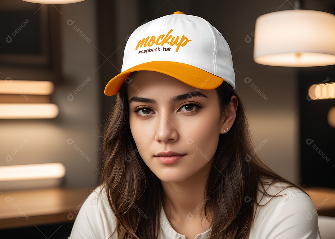 Mockup de Boné PSD Editável