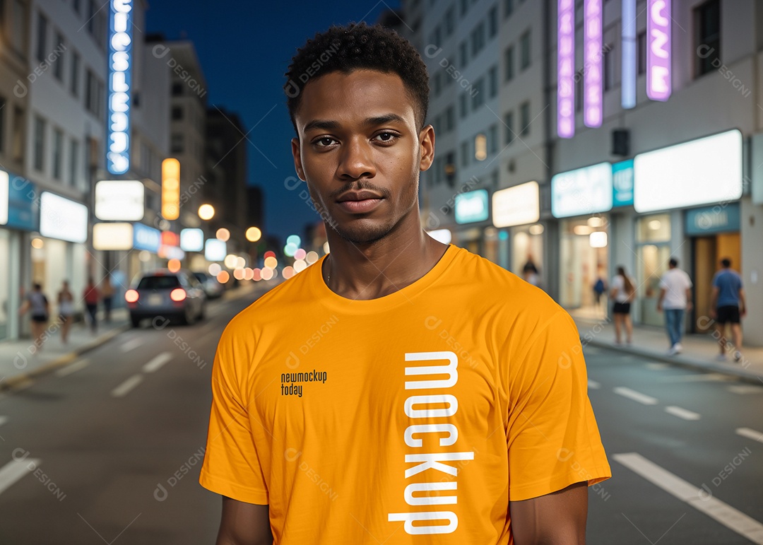 Mockup de Camiseta PSD Editável