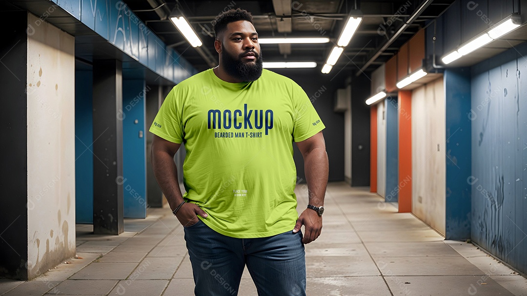 Mockup de Camiseta PSD Editável