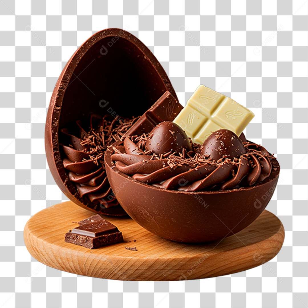 Ovo de Páscoa PNG Transparente