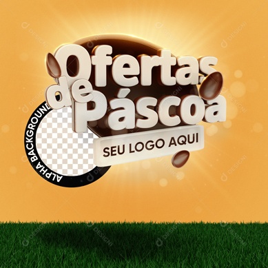 Ofertas de Páscoa Promoções Social Media PSD Editável