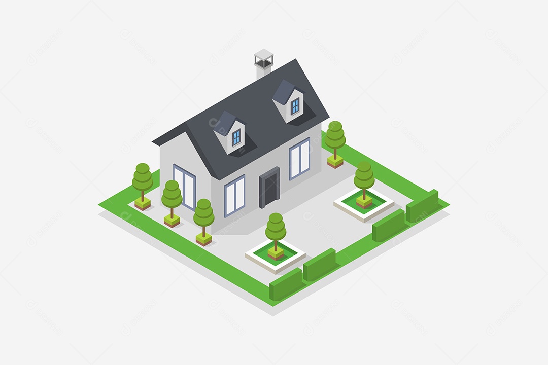 Casa Ilustração Vetor EPS