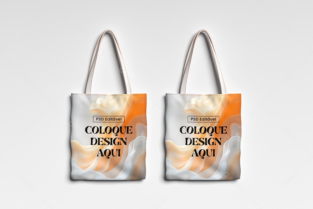Mockup Sacolas de Compras PSD Editável