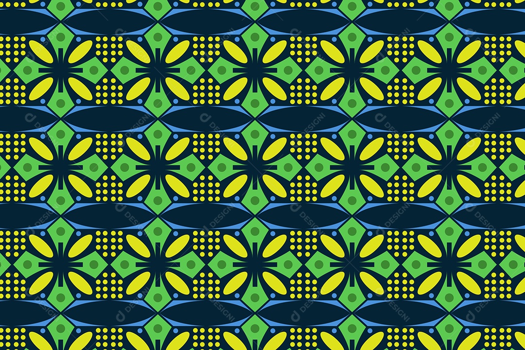 Padrão de Tapete Ilustração Vetor EPS