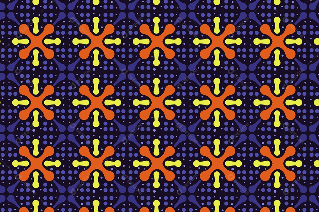 Padrão de Tapete Ilustração Vetor EPS