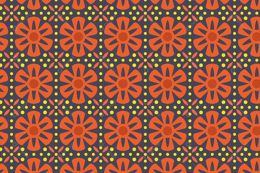 Padrão de Tapete Ilustração Vetor EPS