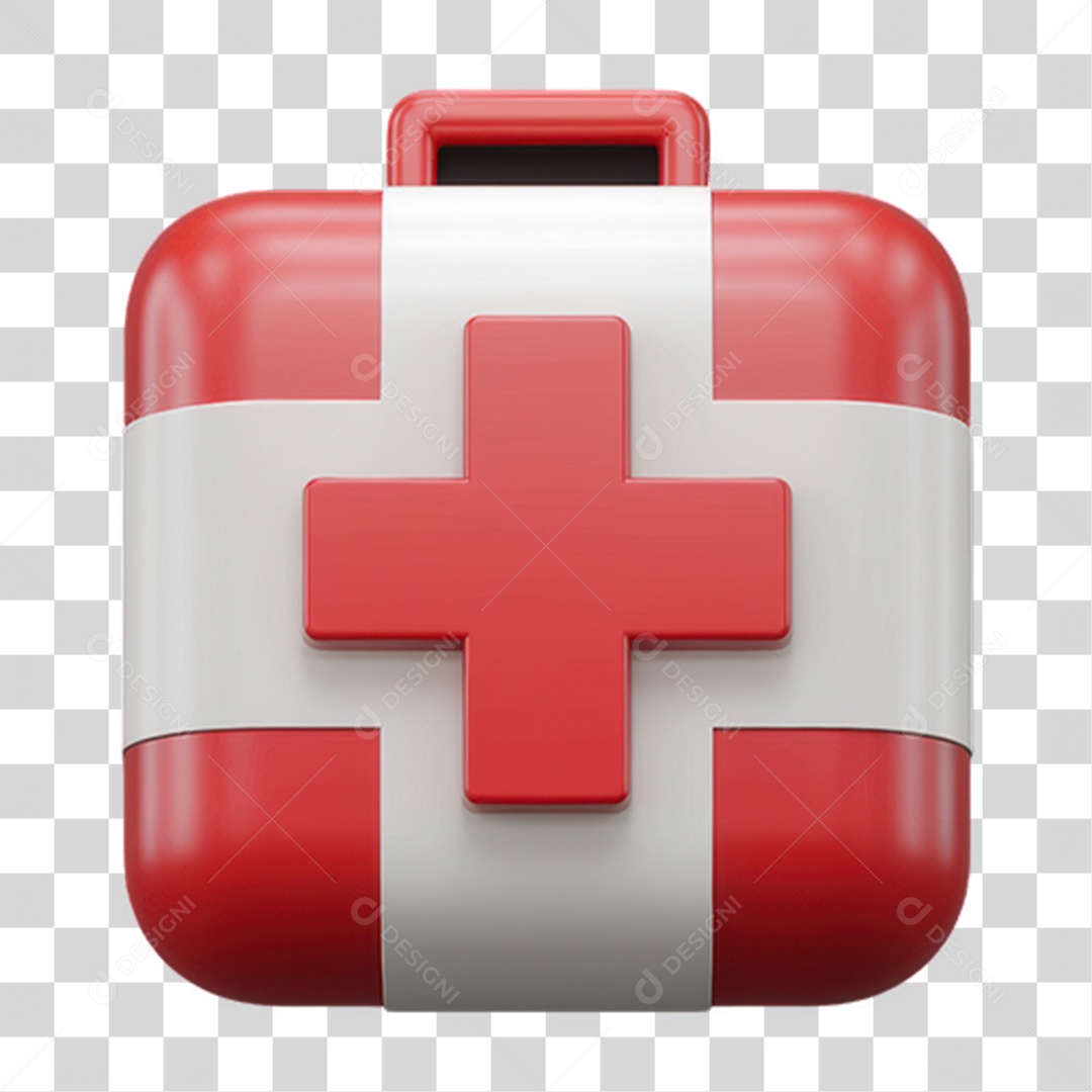 Kit de Primeiros Socorros PNG Transparente