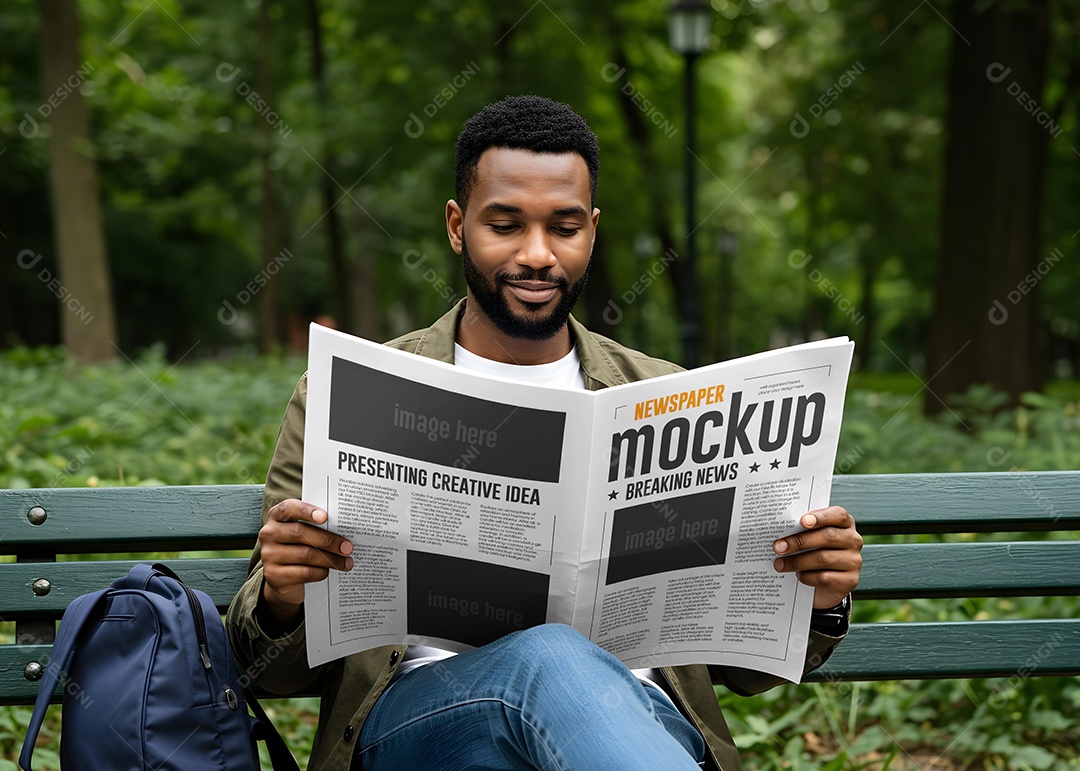 Mockup de Jonal PSD Editável