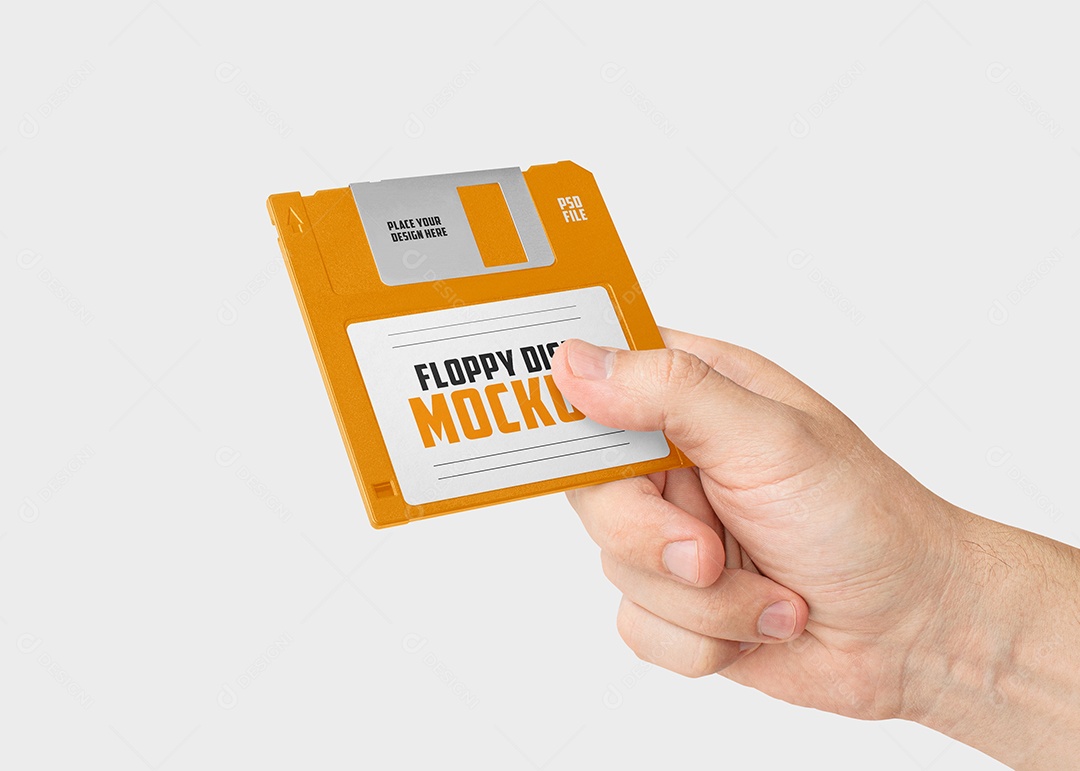 Mockup de Floppy PSD Editável
