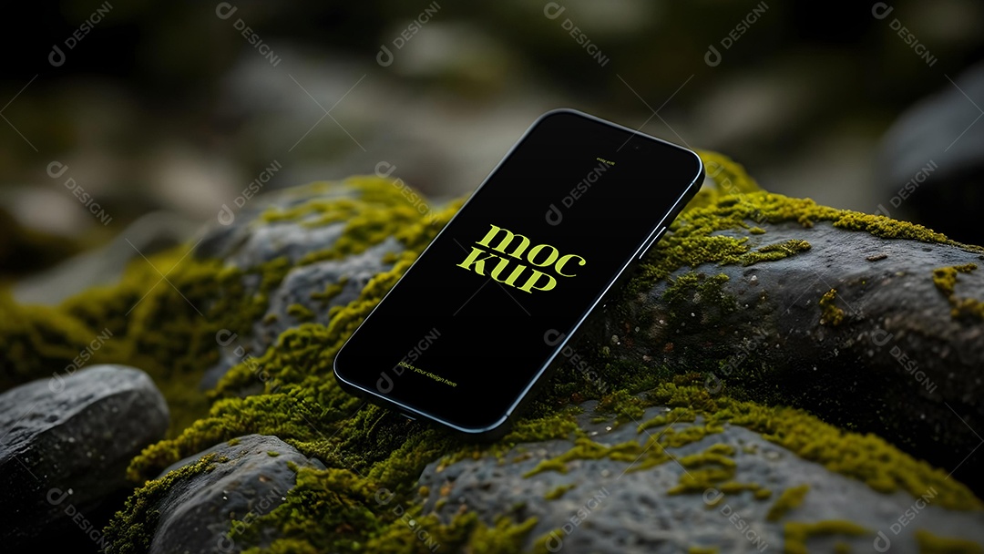 Mockup de Celular PSD Editável