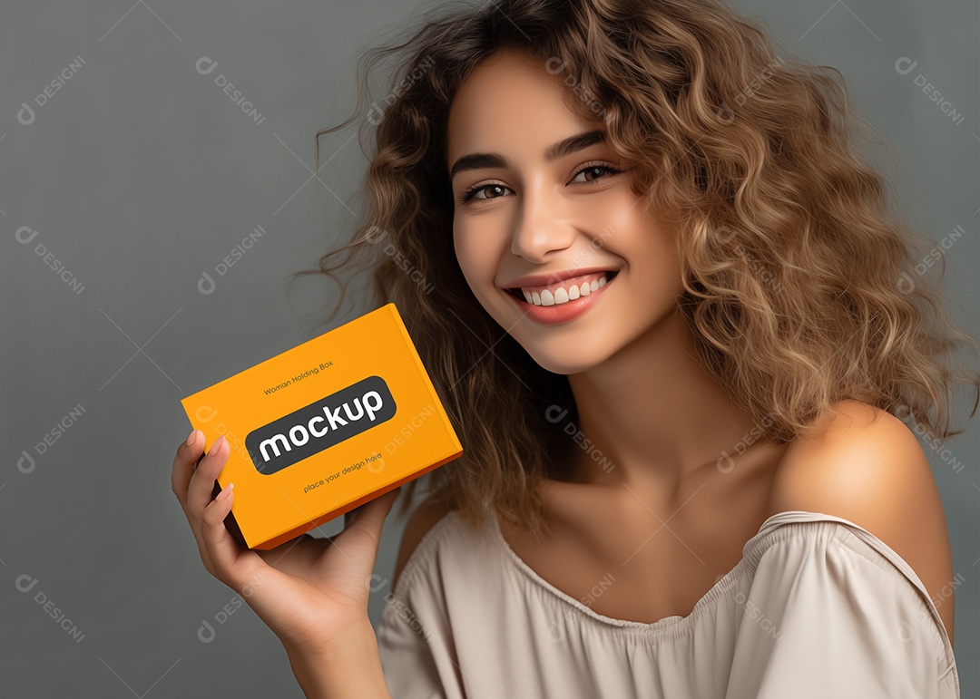 Mockup de Caixa PSD Editável
