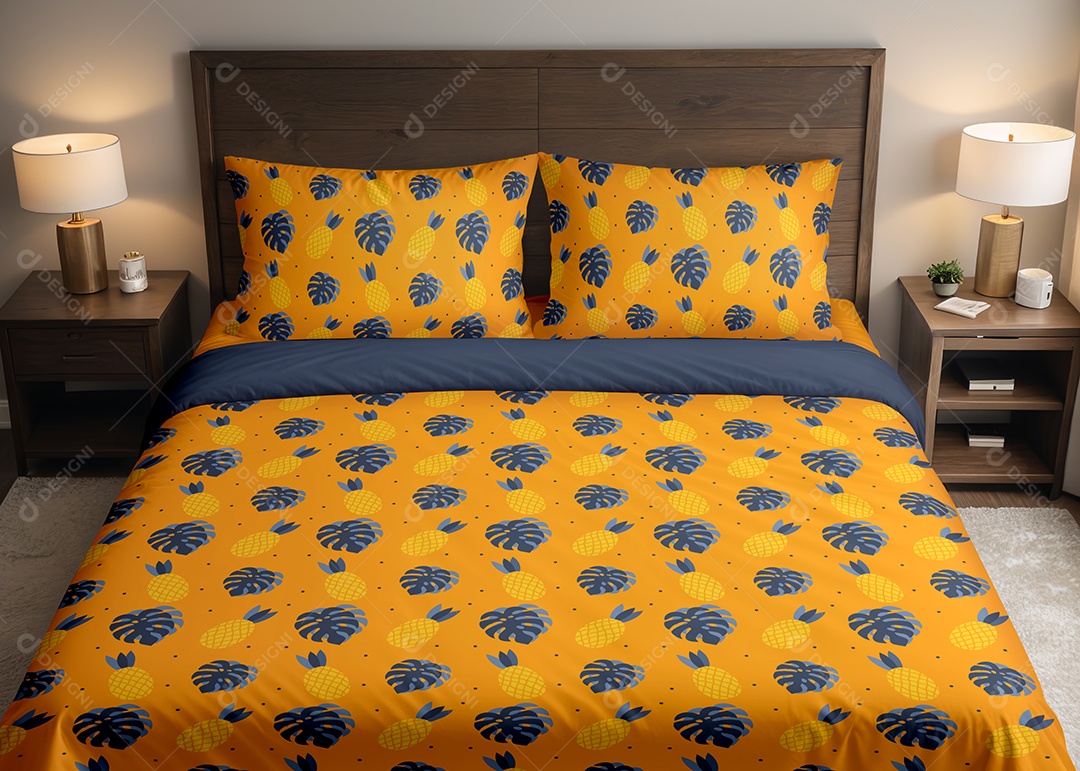 Mockup Edredom PSD Editável