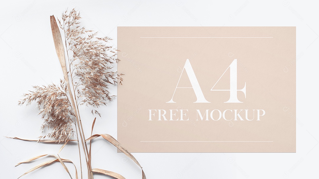 Mockup de Cartão de Divulgação PSD Editável