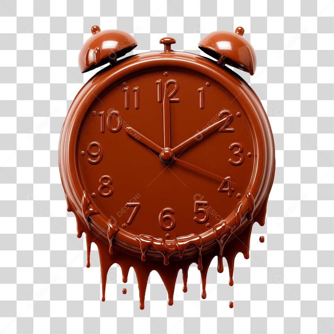 Despertador de Chocolate PNG Transparente