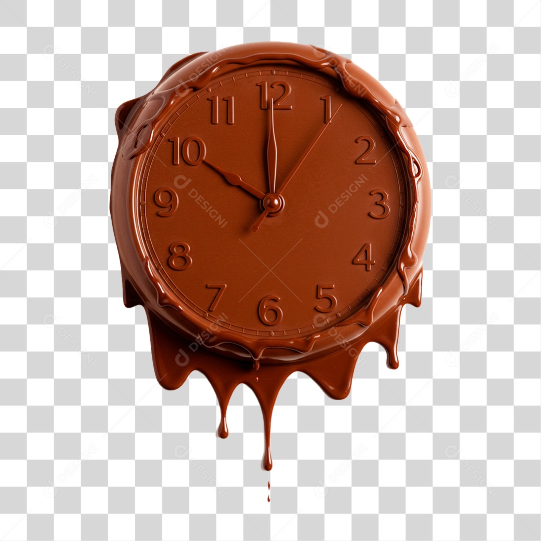 Despertador de Chocolate PNG Transparente